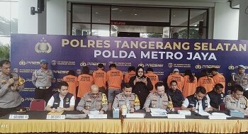Polres Tangerang Selatan, Rilis Pelaku Pencurian Sepeda Motor Diantaranya Sepasang Suami Istri