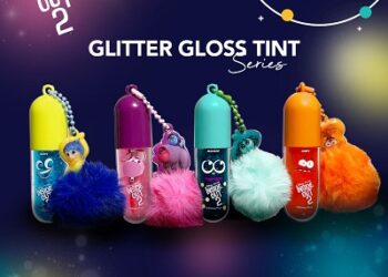 Jacquelle Glitter Gloss Tint x Jazzy – Inside Out Edition: Mengekspresikan Emosi dengan Warna dan Kemasan yang Unik