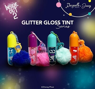 Jacquelle Glitter Gloss Tint x Jazzy – Inside Out Edition: Mengekspresikan Emosi dengan Warna dan Kemasan yang Unik