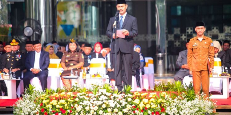 Peringati Hari Kesaktian Pancasila, Pemkot Tangsel Gelar Upacara Bersama Forkopimda