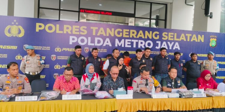 Polres Tangsel Ungkap Kasus Penculikan dan Asusila Terhadap Tiga Anak SD