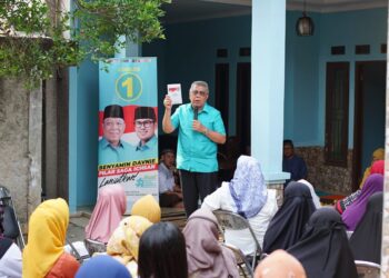 Kampanye di Pondok Aren, Benyamin Davnie Beberkan Sederet Capaian dan Keberhasilan Pembangunan