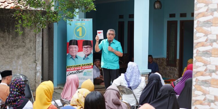 Kampanye di Pondok Aren, Benyamin Davnie Beberkan Sederet Capaian dan Keberhasilan Pembangunan