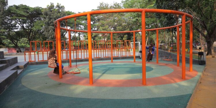 Pemkot Tangsel Bangun Taman Serpong Utara, Warga: Fasilitas Bagus dan Sangat Bermanfaat