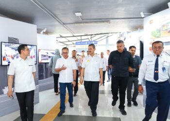 Pjs Wali Kota Tangsel Dampingi Menhub Resmikan Peningkatan Fasilitas Stasiun Jurang Mangu