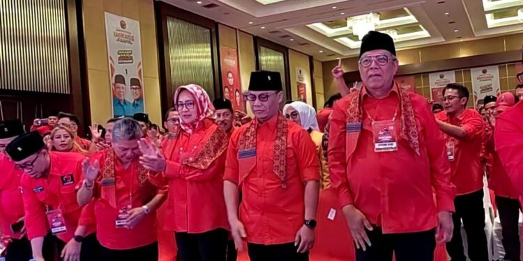Rakercabsus PDIP Tangsel Tegaskan Dukungan untuk Airin dan Ade Sumardi di Pilkada Banten 2024