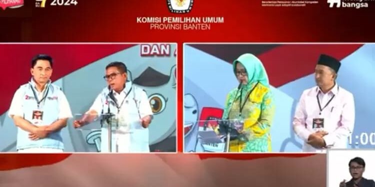 Debat Cagub – Cawagub Banten, Akademisi: Dimyati Partiarkhi, Ade Tidak Paham Tangani Kekerasan Seksual