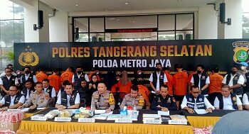 Konferensi Pers Polres Tangsel: Pemutusan Jaringan Narkotika Internasional, Selamatkan Jutaan Jiwa