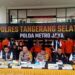 Konferensi Pers Polres Tangsel: Pemutusan Jaringan Narkotika Internasional, Selamatkan Jutaan Jiwa