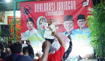 Warga Paku Jaya Kompak Dukung Airin – Ade di Pilgub dan Benyamin – Pilar di Pilkada Tangsel