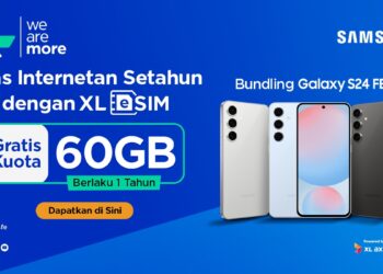 XL Axiata Luncurkan Bundling eSIM dengan Samsung Galaxy S24 FE, Hadirkan Kuota 60GB Selama 12 Bulan