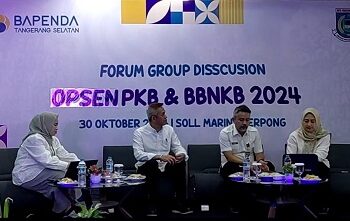 Bapenda Tangsel Bahas Persiapan Implementasi UU HKPD 2025 Gelar FGD Opsen PKB dan BBN-KB