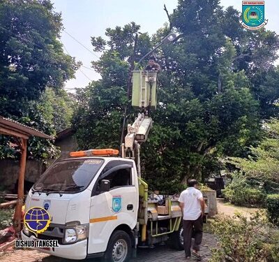 Pemkot Tangsel Tingkatkan Penerangan Jalan Umum, 4.738 Lampu PJU Diperbaiki di Seluruh Kecamatan