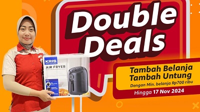 Promo Serba Serbi Solusi semakin seru di ACE QBIG BSD bisa dapat Double Deals Tambah Belanja Tambah Untung