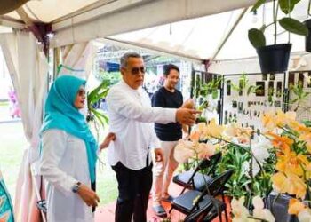 Benyamin Dorong Orchid Festival Jadi Agenda Tahunan untuk Promosi Tangsel