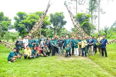 ICCF 2024: Penanaman Pohon di Kampung Keranggan, Perkuat Ekosistem Hijau di Tangsel