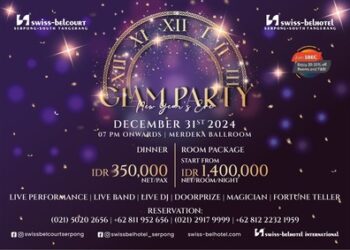 Swiss-Belhotel Serpong dan Swiss-Belcourt Serpong Sambut Tahun Baru dengan “1920’s Glam”