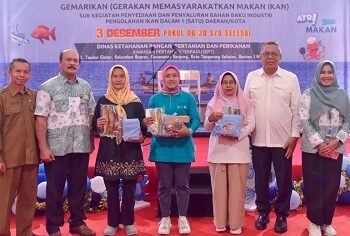 Lewat Program Gemarikan, Pemkot Tangsel Gencarkan Konsumsi Ikan untuk Masyarakat