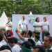 Gerimis Tak Surutkan Ribuan Peserta Meriahkan Tangsel Color & Bubble Run 2024