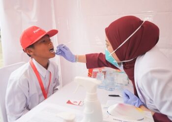 Siswa Sekolah Cendekia BAZNAS Dapatkan Edukasi dan Layanan Kesehatan Gigi Gratis di BKGN 2024