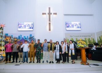 Tinjau Perayaan Natal, Pilar Berpesan untuk Jaga Persaudaraan dan Kebersamaan