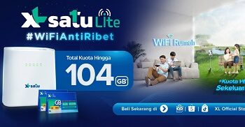 XL SATU Lite Hadir Lagi, Solusi Internet Rumah Nirkabel