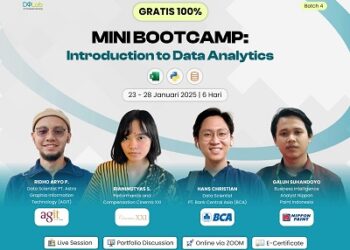 Siap Berkarir di Bidang Data Analytics dengan Ilmu DQLab Mini Bootcamp, GRATIS!