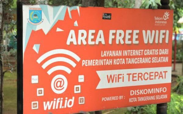 Diskominfo Tangsel Buka Layanan Aduan untuk Gangguan Wifi Publik Gratis