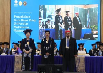 Pengukuhan Guru Besar Tetap UMN, Langkah Baru untuk Mendorong Kemajuan Pendidikan