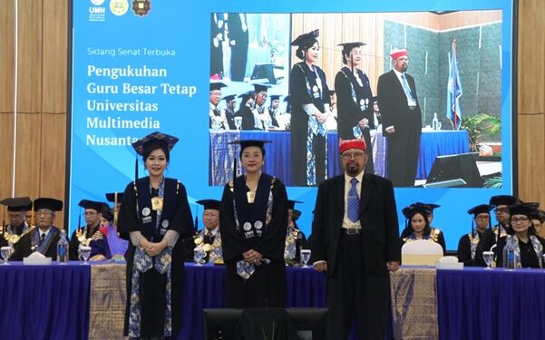 Pengukuhan Guru Besar Tetap UMN, Langkah Baru untuk Mendorong Kemajuan Pendidikan