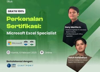DQLab Hadirkan Kelas Perkenalan Gratis Program Sertifikasi Microsoft Excel