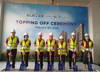 Elevee Residences Menggelar Topping Off