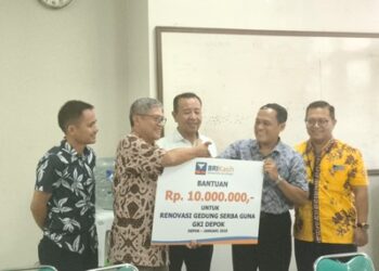 BRI Cabang Depok Serahkan Bantuan Renovasi Tempat Ibadah