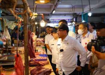 Pilar Sidak Pasar di Tangsel, Harga Stabil dan Pasokan Aman Jelang Lebaran