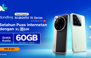 Optimalkan Pengalaman Mobile Internet, XL Axiata Hadirkan Bundling eSIM 60GB dengan Xiaomi 15 Series