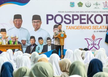 Sukses Digelar, Sekda Bambang Apresiasi Prestasi dan Semangat Santri di Pospekot Tangsel 2025