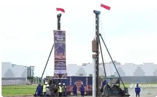 Masjid Al Ikhlas PIK Dibangun untuk 600 sampai 1.000 Jamaah