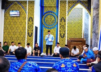Safari Ramadan di Setu, Sekda Bambang: Kita Perkuat Silaturahmi dan Sinergi dengan Warga