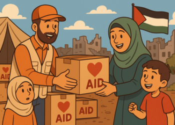 10 Hari Terakhir Ramadhan, BMM Distribusikan Bantuan Langsung Untuk Warga Palestin