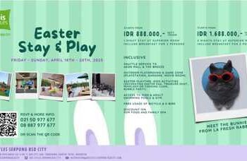 Rayakan Paskah Penuh Keceriaan di ibis Styles Serpong BSD City dengan “Easter Stay and Play with Bunnies”