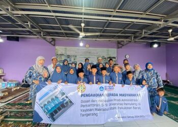 Mahasiswa Universitas Pamulang Kuatkan Jiwa Kepemimpinan Anak Asuh Lewat Character Building di Panti Asuhan Maktabul Aitam