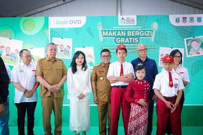 Benyamin Dukung Penuh Kolaborasi Grab-OVO Berikan MBG untuk Anak Berkebutuhan Khusus di Tangsel