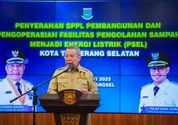Pembangunan Proyek PSEL Tangsel Telan Rp2,65 Triliun: Manfaatkan Investor dan Tak Sentuh APBD