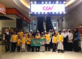 Liburan Ceria Bersama Pakem Peduli: 50 Anak Yatim Nobar Film “Jumbo” di CGV Graha Raya Transmart Tangerang