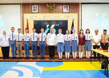 Benyamin Lepas 10 Pelajar Terbaik Tangsel untuk Seleksi Paskibraka Provinsi dan Nasional