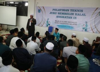 MUI Kota Tangsel Gelar Bimbingan Juru Sembelih Halal untuk Tingkatkan Kecakapan Sesuai Syariat Islam
