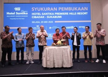 “Soft Launching” Hotel Santika Premiere Hills Resort Cibadak – Sukabumi Dirayakan Sebagai Tanda Mulai Beroperasinya Hotel