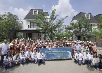 Bridging Theory into Practice: Ratusan Mahasiswa Arsitek UI kunjungi Citra Garden Bintaro
