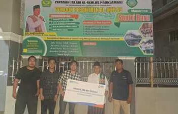 BRI BO Karawang Salurkan Paket Pangan Bergizi