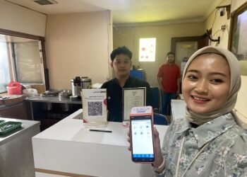 BRI Pancoran Edukasi Transaksi Menggunakan QRIS